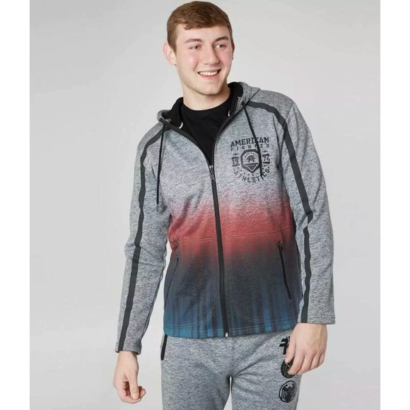 AMERICAN FIGHTER Men's HATHAWAY L/S ZIP Jacket - Picture 4 of 8